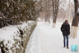 11 января в республике ожидается снег и метель
