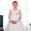 Свадебное платье, размер 48-50, цвет айвори Бендеры 1